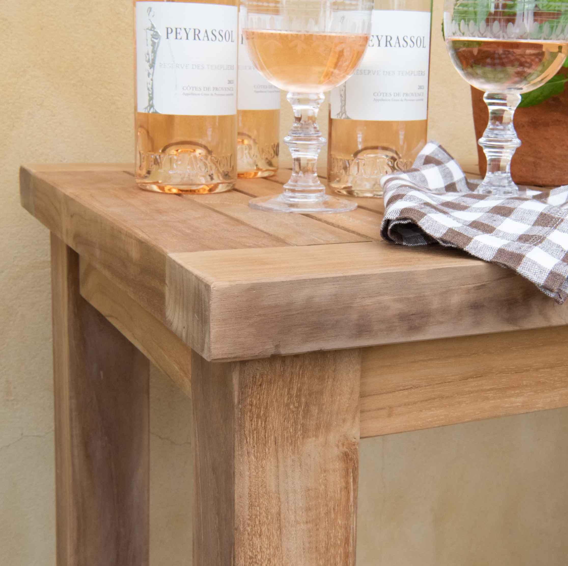 Lily Rectangular Side Table