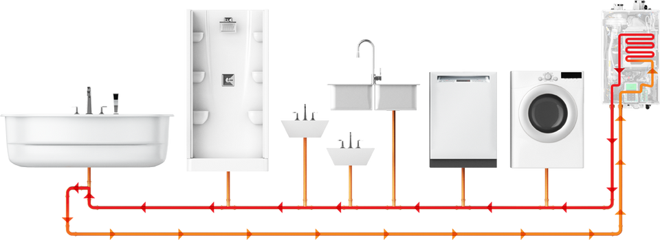 NPE-240A2 - Condensing Tankless Water Heater - 199,000 BTU